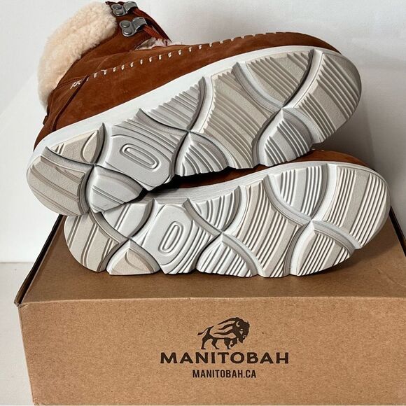 Manitobah Pacific Hiker Suede Lace-Up Winter Boots - Picture 6 of 6